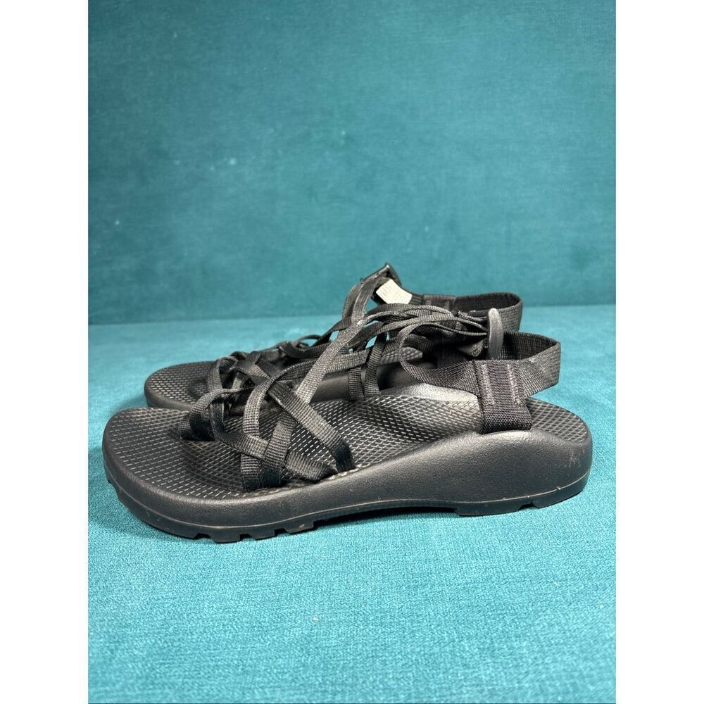 Chaco Z Cloud Sandals Black Women’s Size 10 Sport Hiking Outdoor Strap Sandals